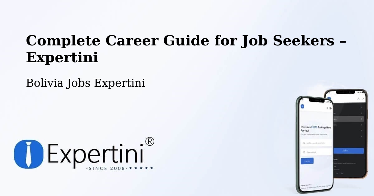 Career Guide for Job Seekers – La Paz - La Paz, Bolivia Jobs Expertini