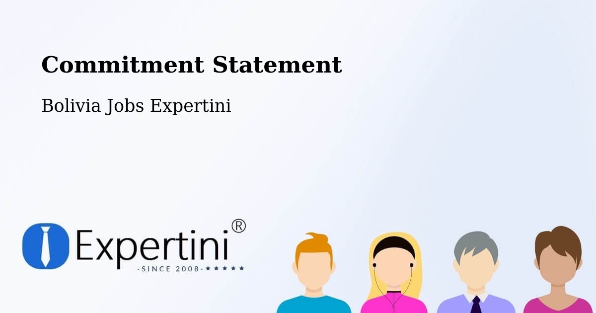 Corporate Commitment – La Paz - Bolivia Jobs Expertini